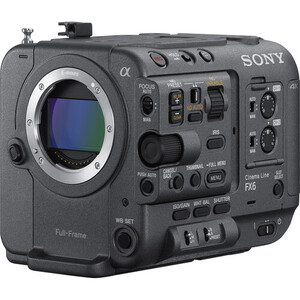 Sony, FX6 4K Full-Frame Cinema Camera (BODY ONLY / E-Mount)